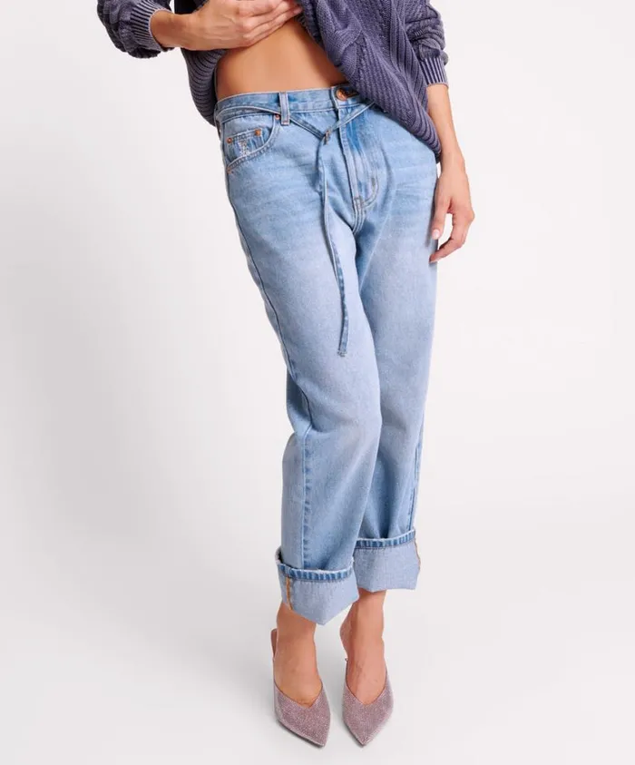 One Teaspoon Denim Jeans Women Bolt Blue Low Waist Boyfriend Jeans 8211 Bandit USA