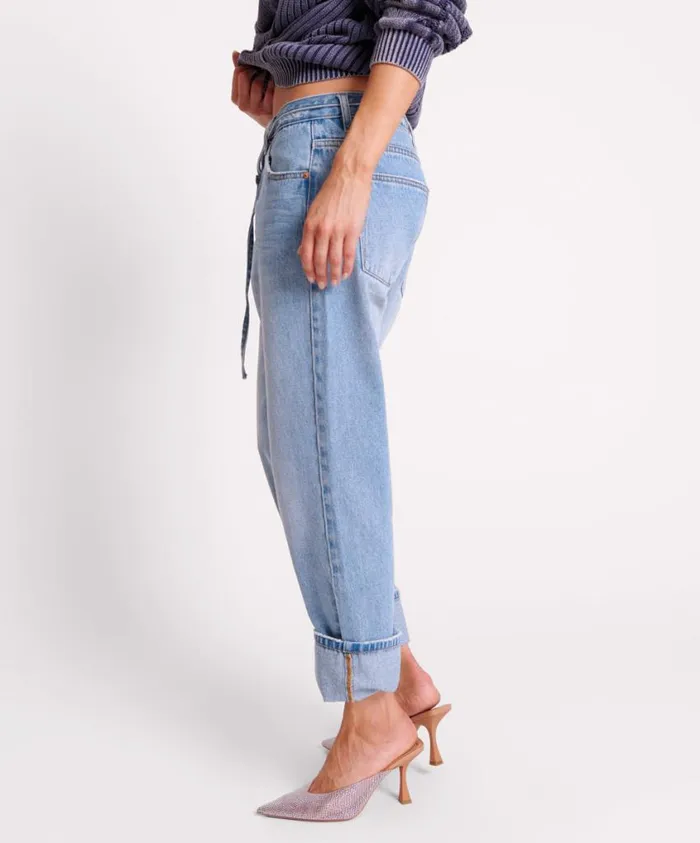 One Teaspoon Denim Jeans Women Bolt Blue Low Waist Boyfriend Jeans 8211 Bandit USA