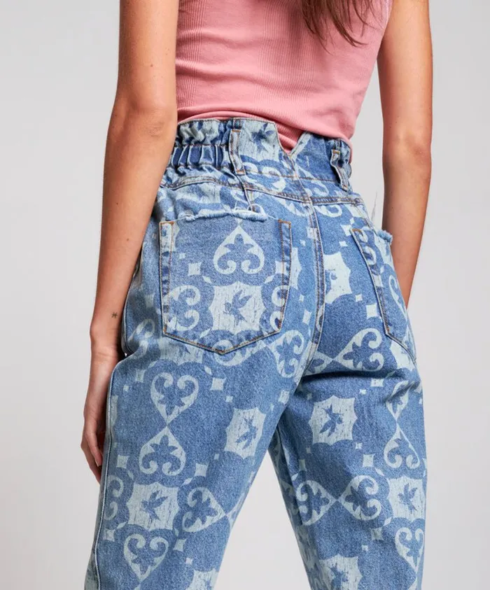 One Teaspoon Denim Jeans Women Bower Bird Pioneer 80S Jeans
