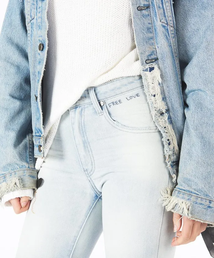 One Teaspoon Denim Jeans Women Freebirds High Waist Skinny Jean 8211 Denim Jeans White
