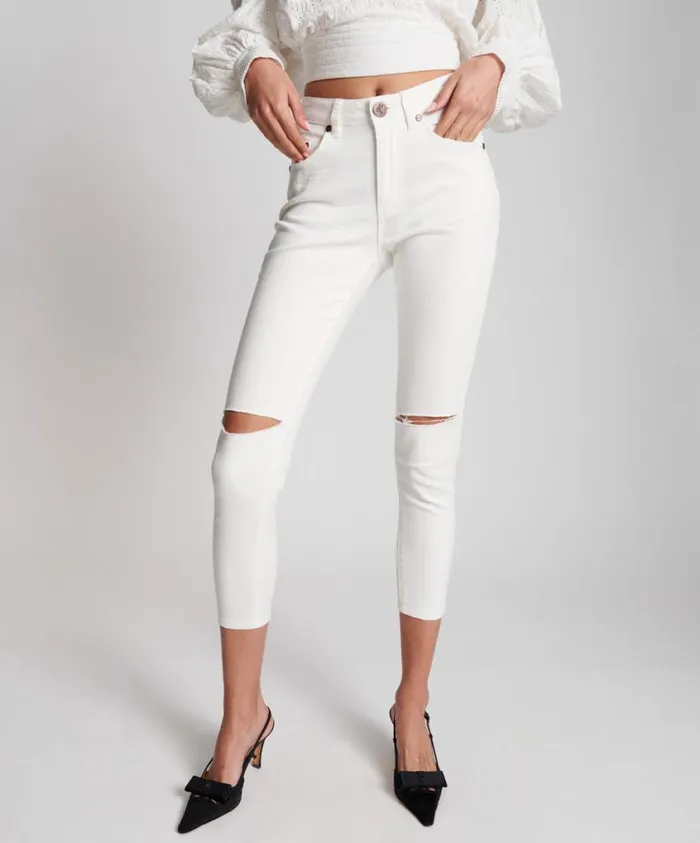One Teaspoon Denim Jeans Women Freebirds II High Waist Skinny Jean
