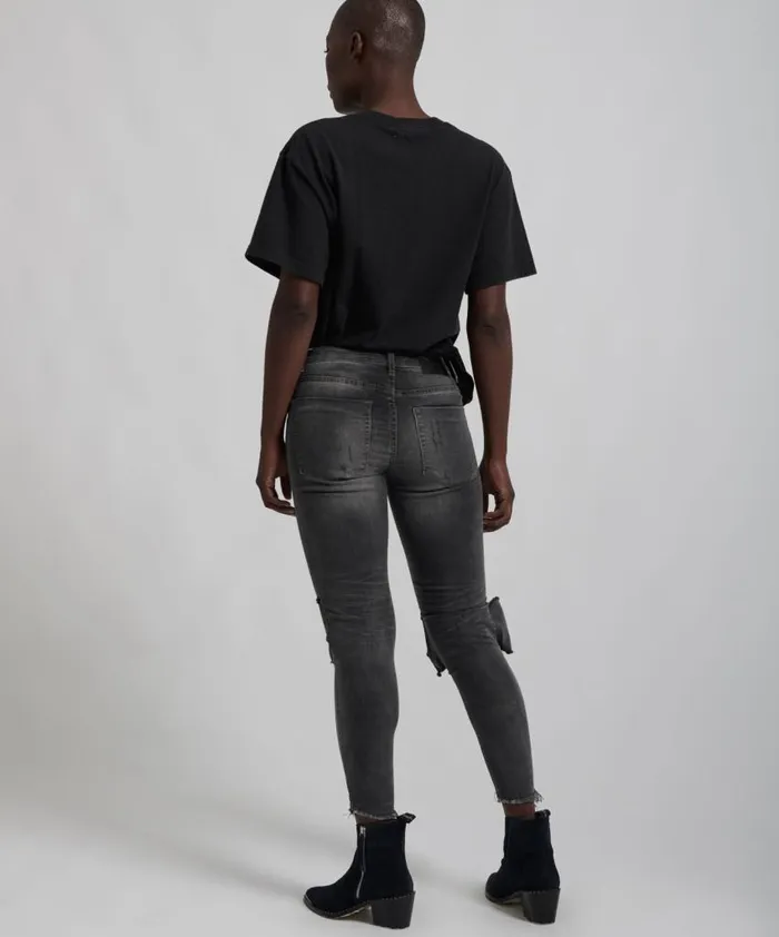 One Teaspoon Denim Jeans Women Le Duke Freebirds Ii Low Waist Skinny Jean