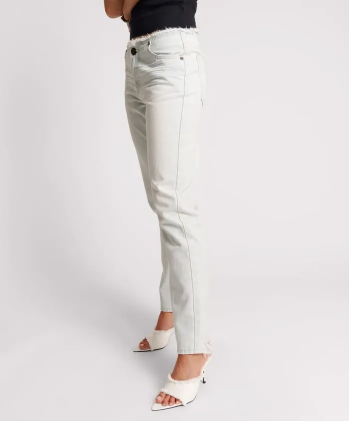 One Teaspoon Denim Jeans Women Le Surf Truckers Low Waist Straight Leg Jeans