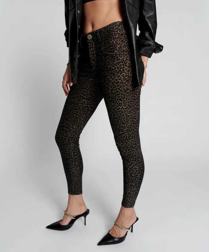 One Teaspoon Denim Jeans Women Leopard Skinny Jeans 8211 High Waist Preacher Jeans USA