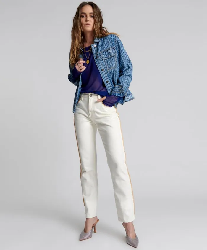 One Teaspoon Denim Jeans Women Pearl Awesome Baggies High Waist Straight Leg Jeans One Teaspoon Denim Jeans Women Pearl Awesome Baggies High Waist Straight Leg Jeans