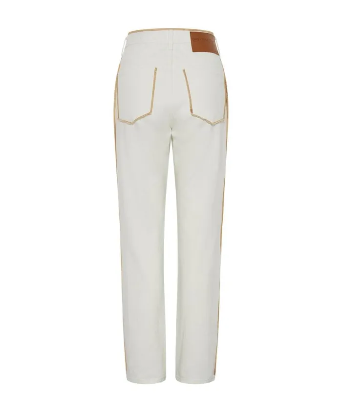 One Teaspoon Denim Jeans Women Pearl Awesome Baggies High Waist Straight Leg Jeans