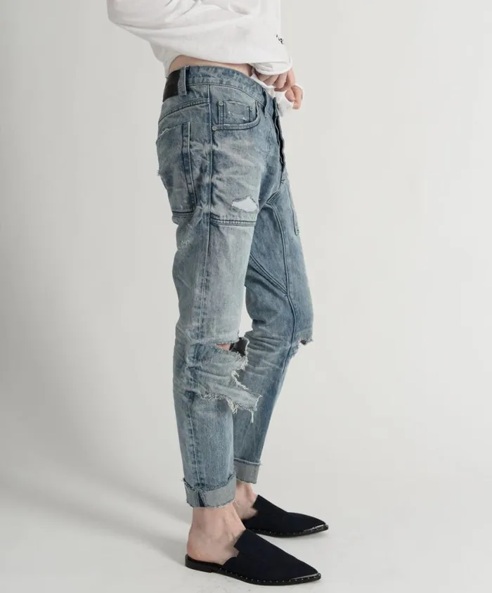 One Teaspoon Denim Jeans Women Salty Dog Saints Boyfriend Jean