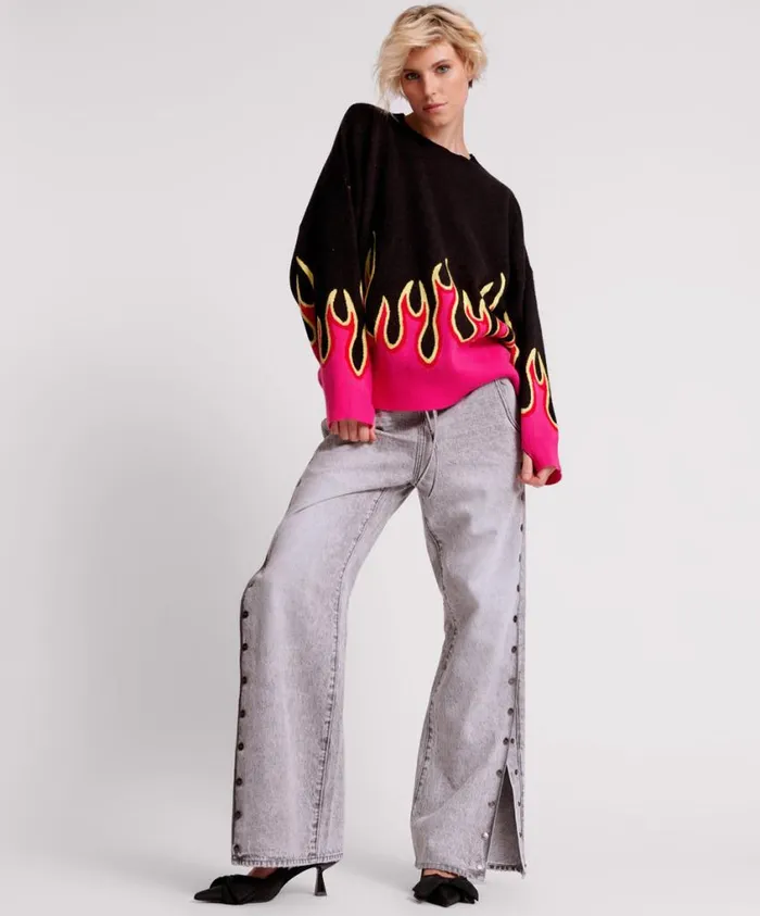 One Teaspoon Denim Jeans Women Slate Acid Roadhouse Wide Leg Drawstring Jeans One Teaspoon Denim Jeans Women Slate Acid Roadhouse Wide Leg Drawstring Jeans