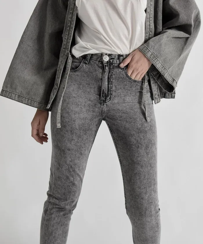 One Teaspoon Denim Jeans Women Society Legend High Waist Mom Jean