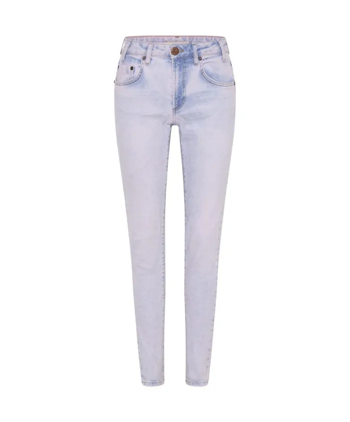 One Teaspoon Denim Jeans Women Soho Haze Freebirds Ii High Waist Skinny Jeans