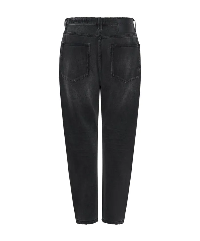 One Teaspoon Denim Jeans Women Storm Grey Saints Boyfriend Jeans