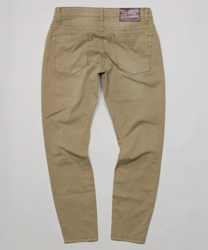 One Teaspoon Denim Jeans Women Tobacco Freebirds Ii Low Waist Skinny Jean