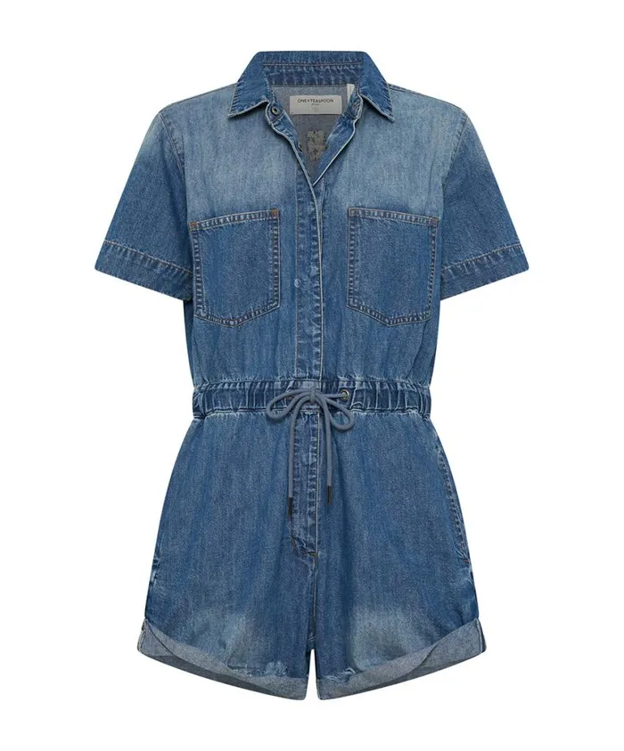 One Teaspoon Denim Jumpsuits Women PACIFICA BILLIE JUMPSUIT