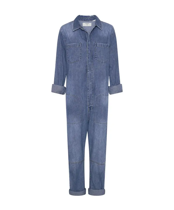 One Teaspoon Denim Jumpsuits Women Pacifica Paradise Utility Jumpsuit