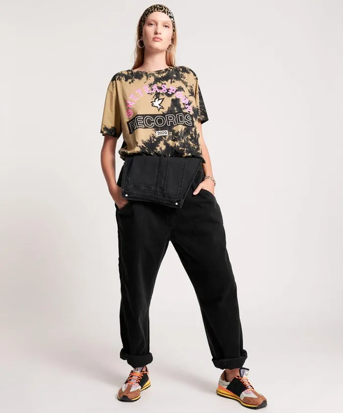 One Teaspoon Denim Jumpsuits Women Worn Black Stanton St Overalls