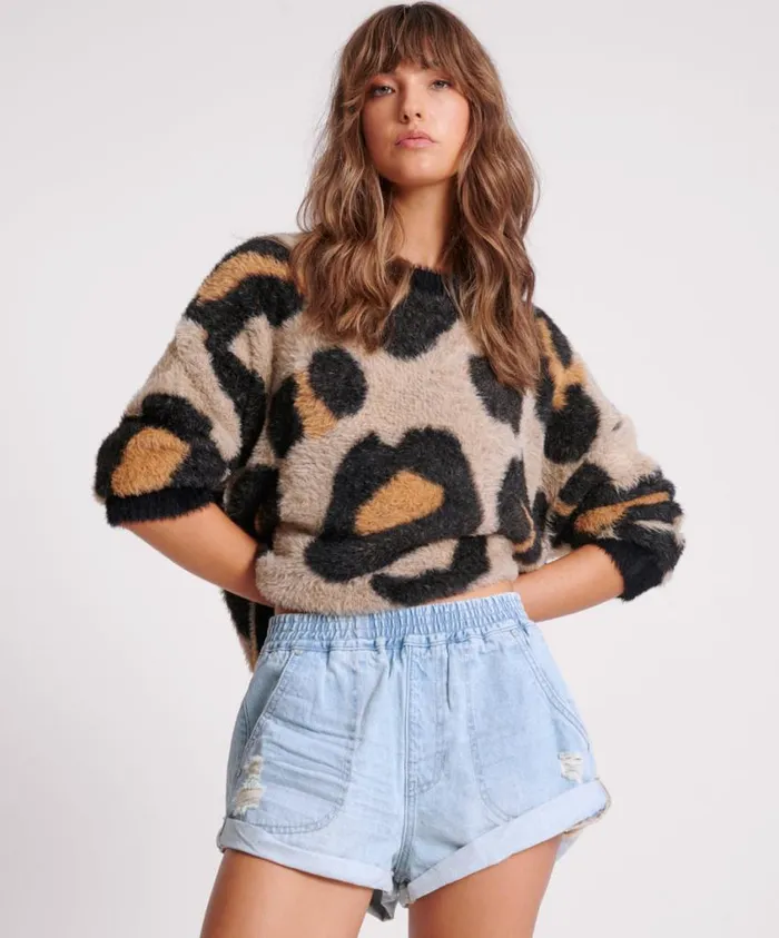 One Teaspoon Denim Shorts Women Sportster Blue Hunters Mid Length Relaxed Shorts One Teaspoon Denim Shorts Women Sportster Blue Hunters Mid Length Relaxed Shorts