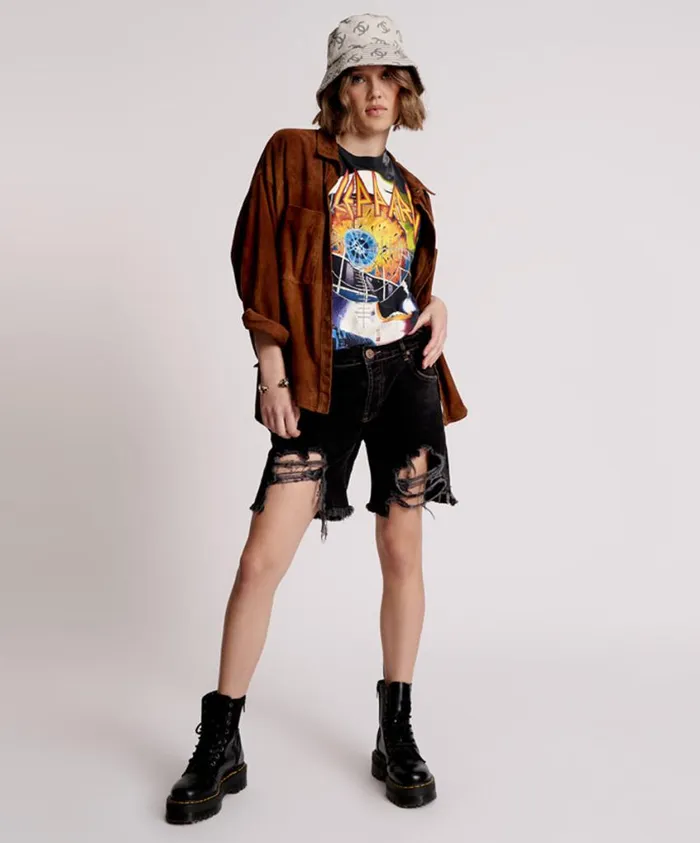 One Teaspoon Denim Shorts Women Worn Black Stevies Long Length Boyfriend Short One Teaspoon Denim Shorts Women Worn Black Stevies Long Length Boyfriend Short