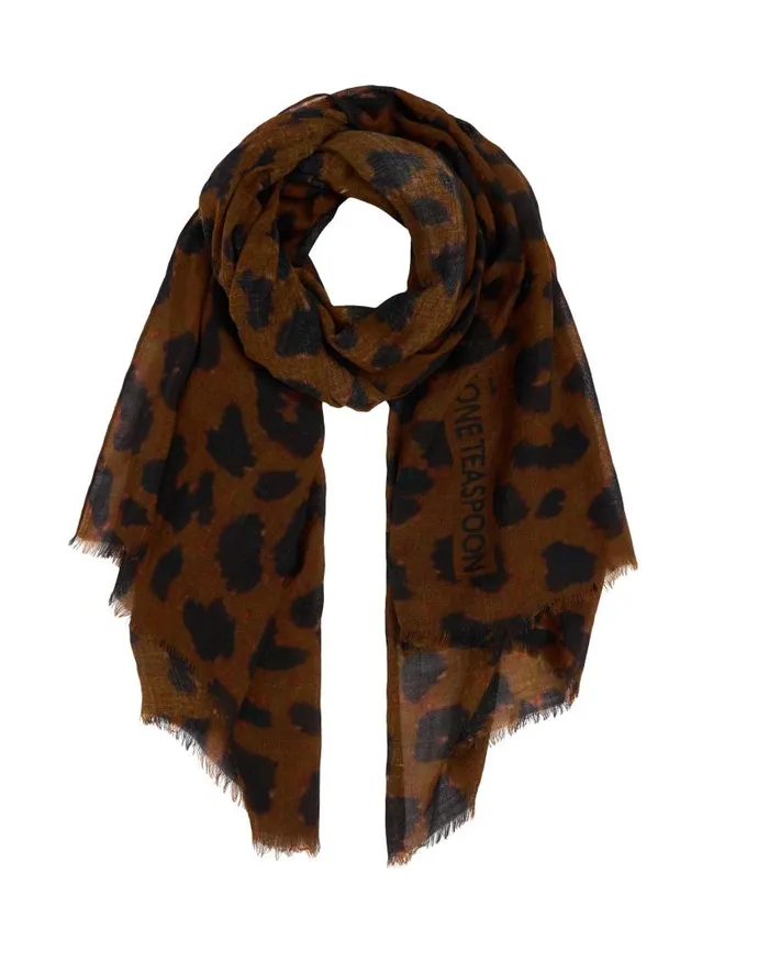 One Teaspoon Headwear Women Animal Anarchy Wool Scarf
