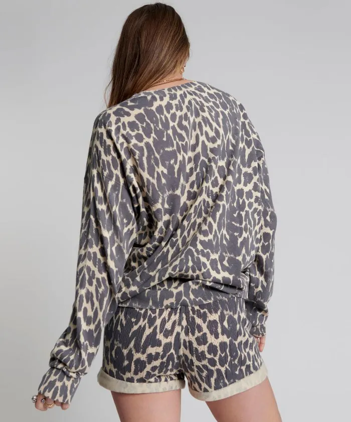 One Teaspoon Hoodies And Sweats Women Jungle Animal Sweater