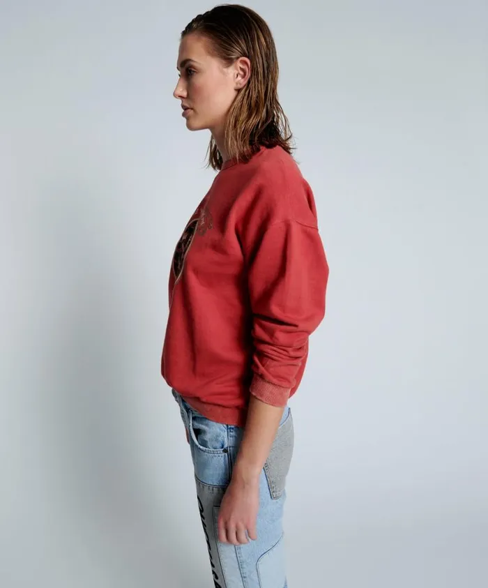 One Teaspoon Hoodies And Sweats Women Moblack Find Your Way Unisex Sweater