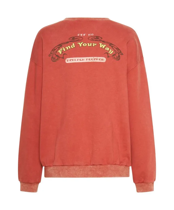 One Teaspoon Hoodies And Sweats Women Moblack Find Your Way Unisex Sweater