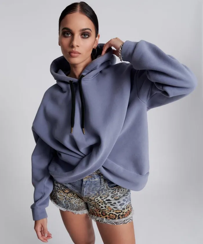 One Teaspoon Hoodies And Sweats Women Standy By Twisted Hoody