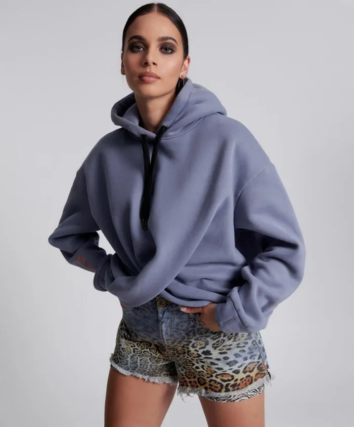 One Teaspoon Hoodies And Sweats Women Standy By Twisted Hoody