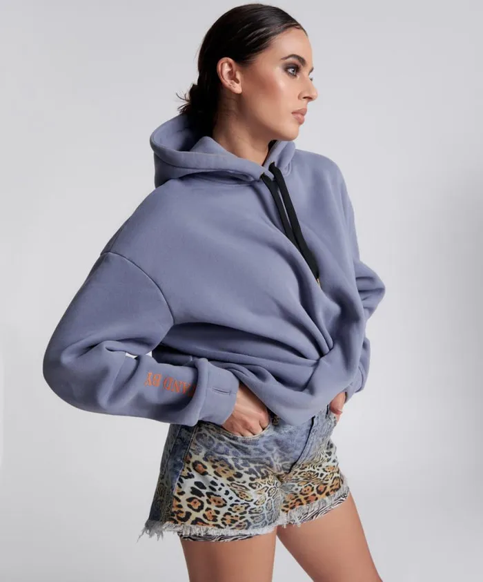 One Teaspoon Hoodies And Sweats Women Standy By Twisted Hoody