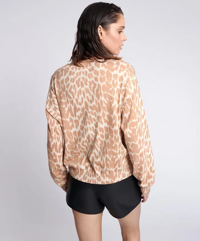One Teaspoon Knitwear Women Animal Haphazard Knit Sweater