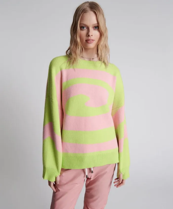 One Teaspoon Knitwear Women Vortex Jumper Pink