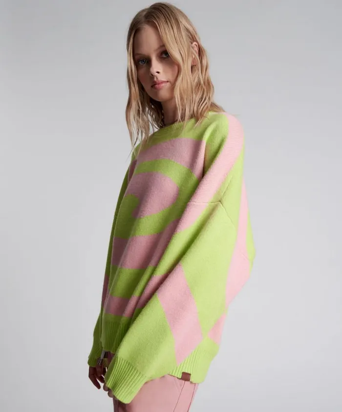 One Teaspoon Knitwear Women Vortex Jumper Pink