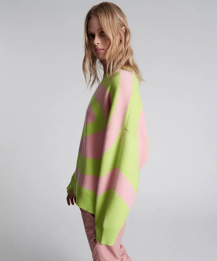 One Teaspoon Knitwear Women Vortex Jumper Pink