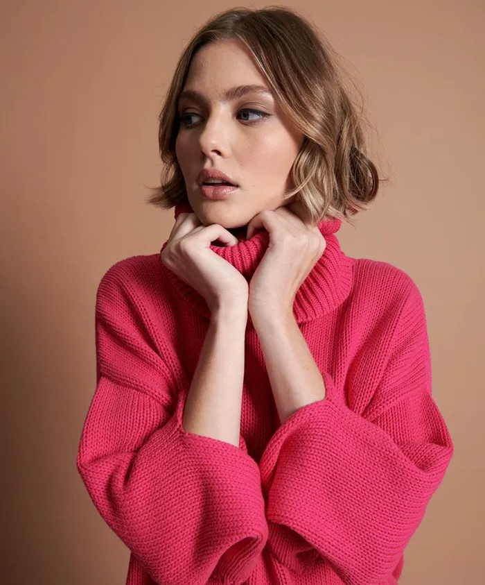 One Teaspoon Knitwear Women Winona Backless Sweater Pink