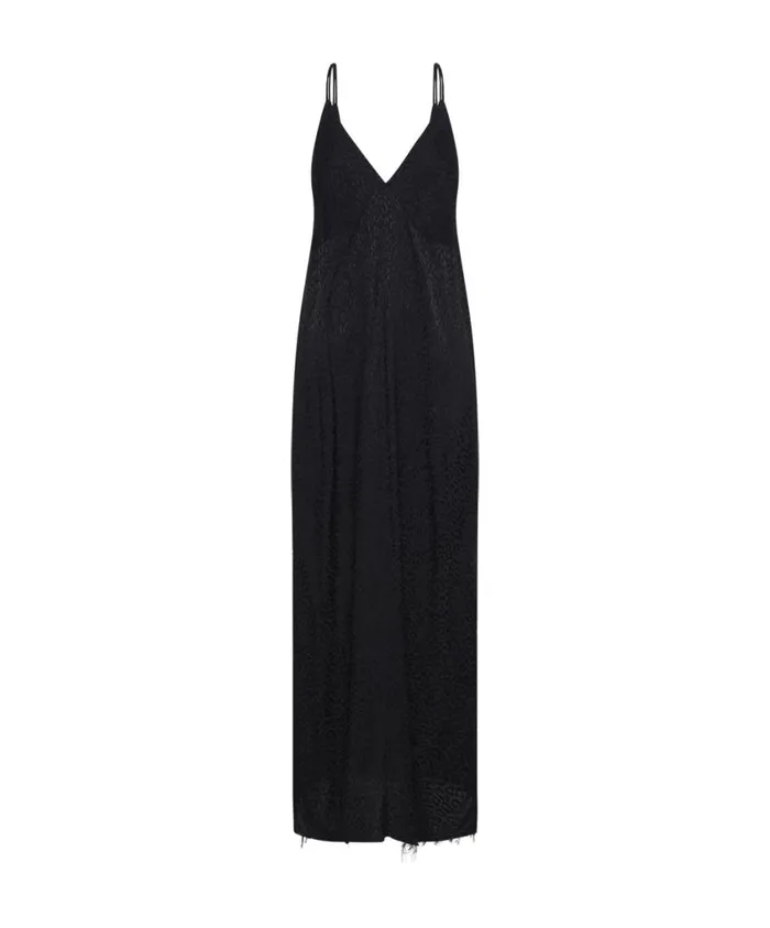 One Teaspoon Midi and Maxi Dresses Women Animal Jacquard Maxi Slip Dress