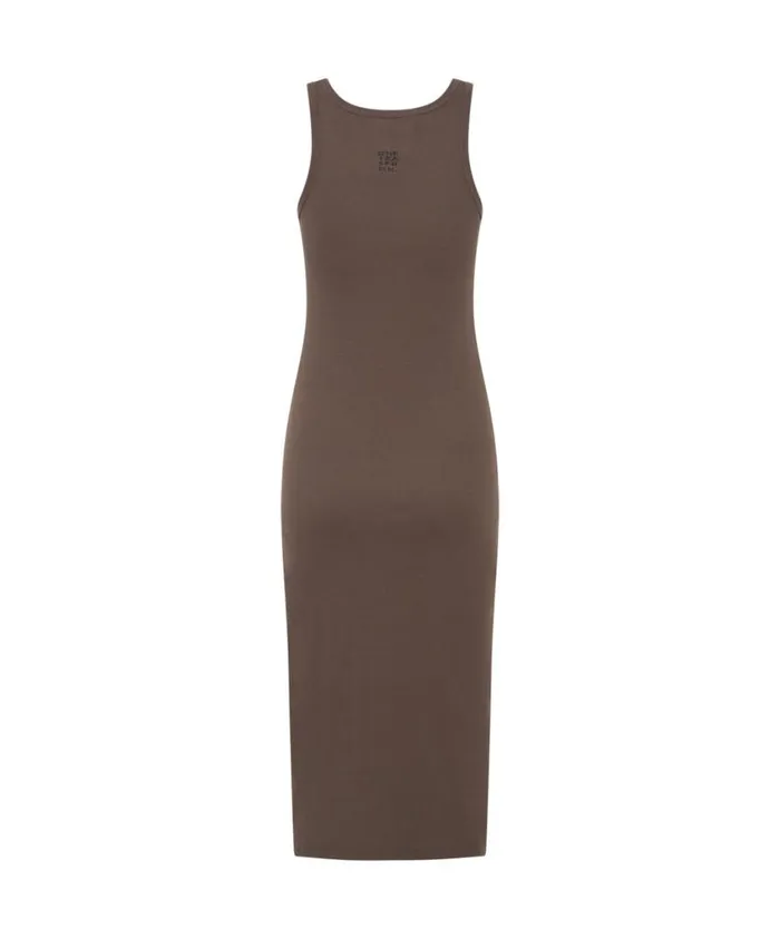 One Teaspoon Midi and Maxi Dresses Women One Teaspoon Rib Singlet Midi Dress