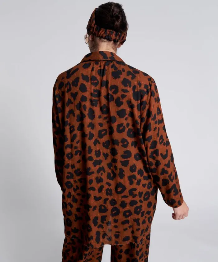 One Teaspoon Mini Dresses Women Animal Anarchy Tux Tunic