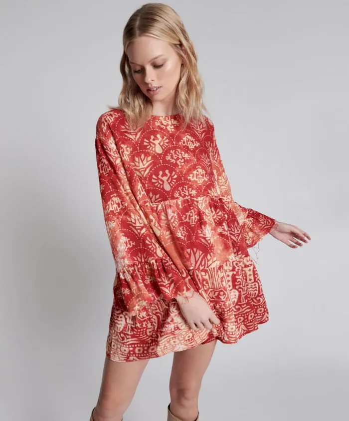 One Teaspoon Mini Dresses Women Babylon Garden Magique Dress