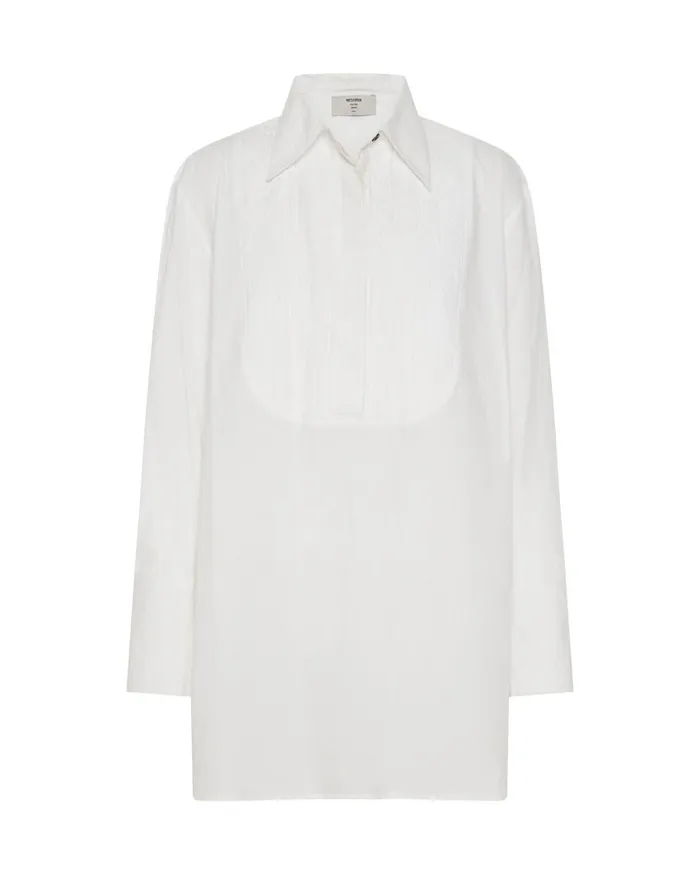 One Teaspoon Mini Dresses Women Tuxedo Shirt Dress