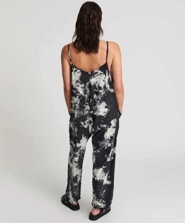 One Teaspoon Organic Tees Women Tie Dye Organic Savasna Jumpsuit