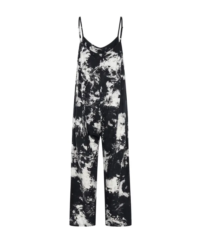 One Teaspoon Organic Tees Women Tie Dye Organic Savasna Jumpsuit