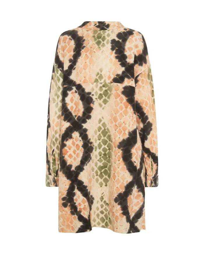 One Teaspoon Shirts Women Boa Longline Shirt