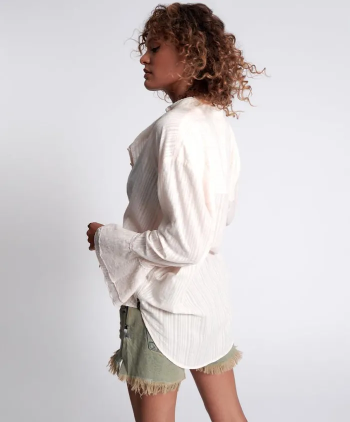 One Teaspoon Shirts Women Stripe Fantasie Shirt