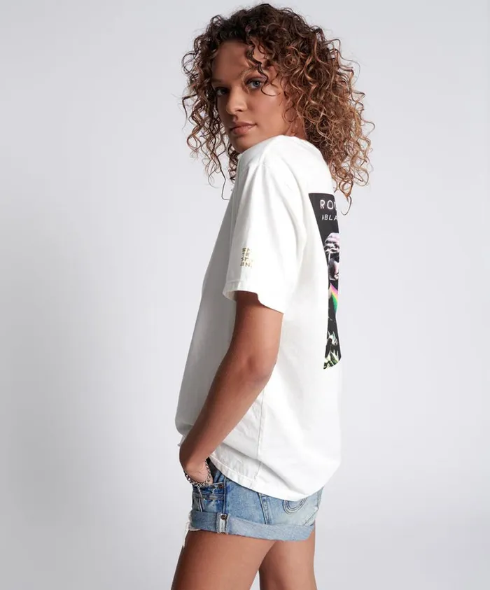 One Teaspoon Tees and Tanks Women Rock Me Babe Sos Unisex Tee