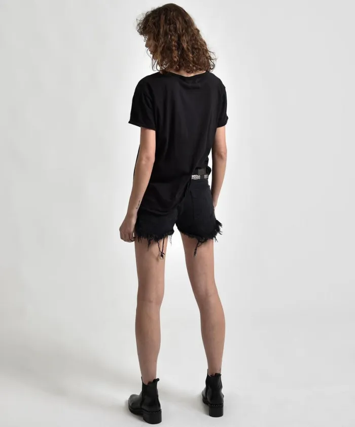One Teaspoon Tees and Tanks Women Sex Is Fun Tee Black