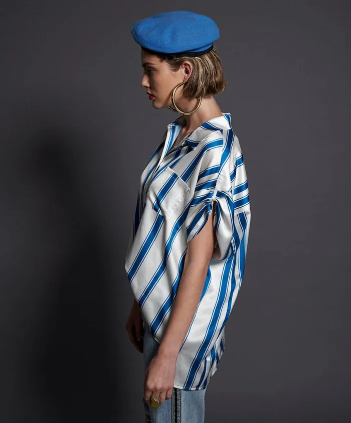 One Teaspoon Tops Women Cocktail Stripe Alexander Top