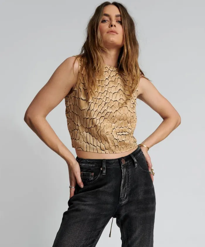 One Teaspoon Tops Women Delusion New World Top