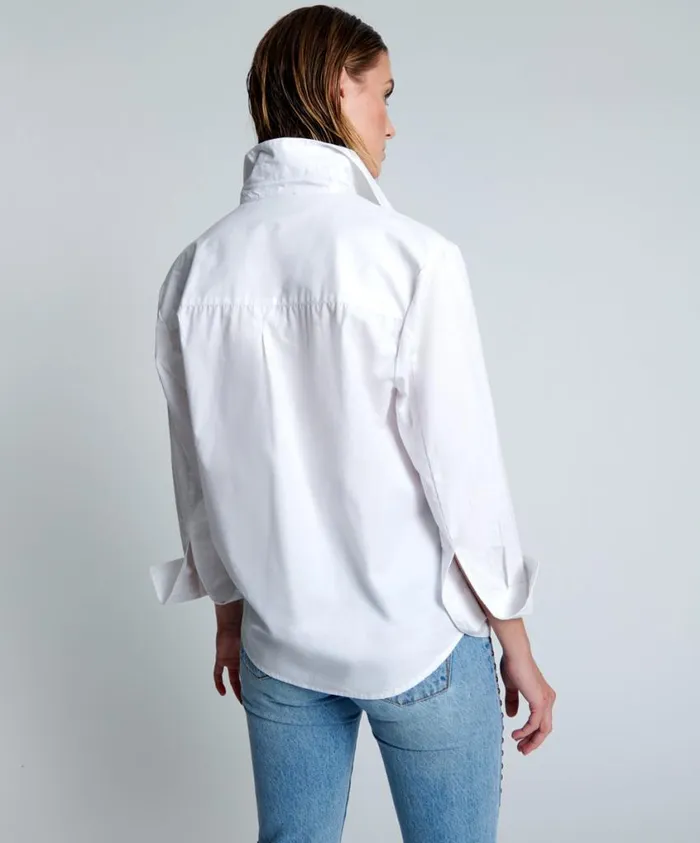 One Teaspoon Tops Women Power Tuxedo Shirt