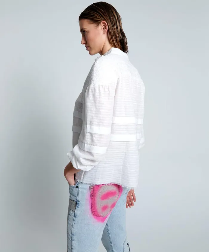 One Teaspoon Tops Women Pure Desert Angel Longsleeve Top
