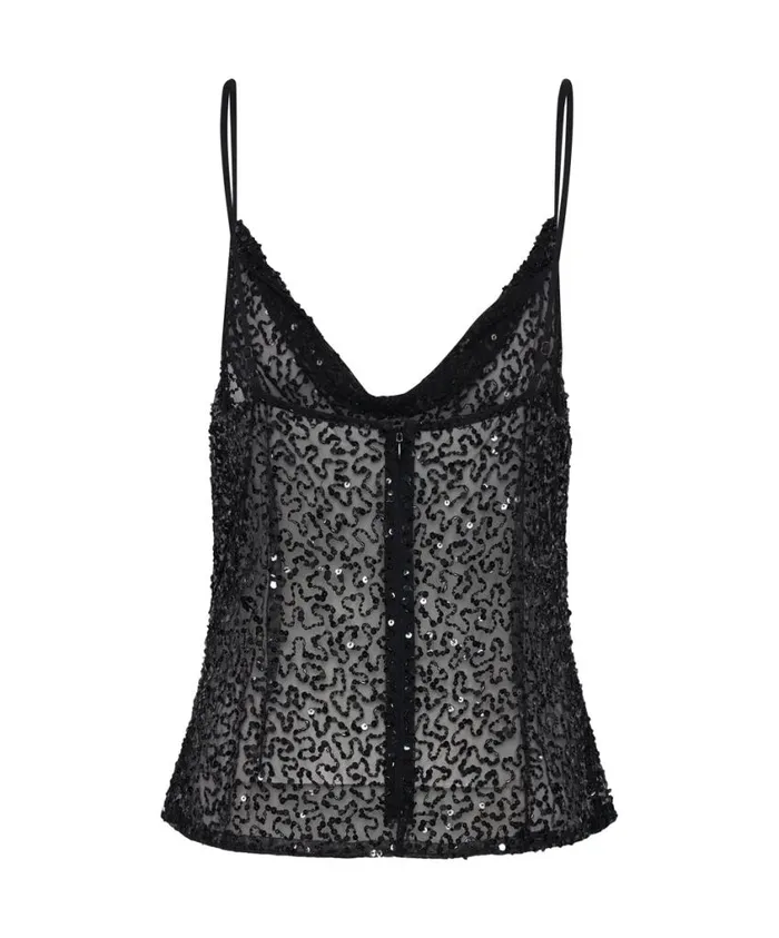 One Teaspoon Tops Women Stellar Hand Beaded Cami Top