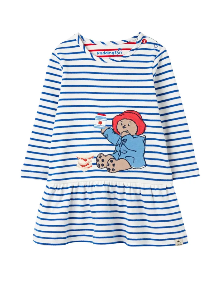 Online Joules Blue Dazzle Paddington Organically Grown Cotton Artwork Dress Girls Dresses Online Joules Blue Dazzle Paddington Organically Grown Cotton Artwork Dress Girls Dresses